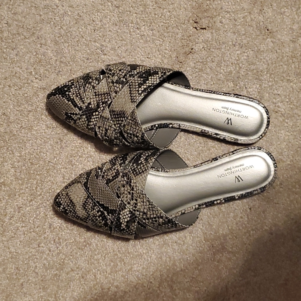Worthington Cadet Mule Flats